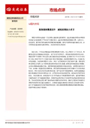 市场点评：股指强势震荡回升 减税政策助力多方