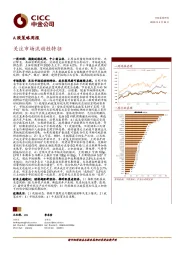 A股策略周报：关注市场流动性特征