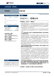 策略周报：冲击不小、逻辑未坏