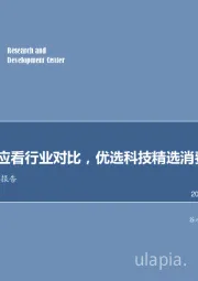 行业比较专题报告：从市场反应看行业对比，优选科技精选消费