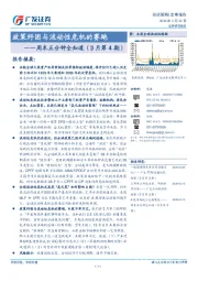 周末五分钟全知道（3月第4期）：政策纾困与流动性危机的赛跑