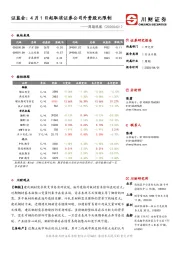 周期观察：证监会：4月1日起取消证券公司外资股比限制