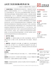 美股及A+H港股海外周报：全球多个经济体刺激政策再度升级