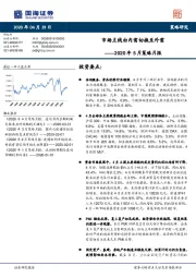 2020年5月策略月报：市场主线由内需切换至外需