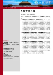 A股市场月报：局部热点不改弱势格局
