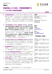 2020年第20周股市资金跟踪：资金净流入319亿元，外资回流规模扩大