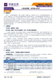 策略日报：A股虽回暖，但风险点仍存