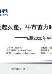 A股2020年中期投资策略：蛟龙起久蛰，牛市蓄力时