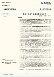 中美经贸系列报告（二）：美国“制裁”香港的影响有多大