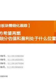 科技板块精细化跟踪：18大科技细分估值和盈利处于什么位置-季报让诗和远方希望再燃