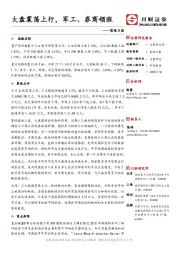 策略日报：大盘震荡上行，军工、券商领涨