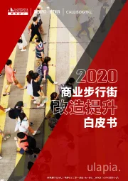 2020商业步行街改造提升白皮书