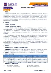 策略日报：A股修复行情有望再现