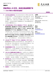 2020年第28周股市资金跟踪：资金净流入28亿元，新成立基金规模扩张