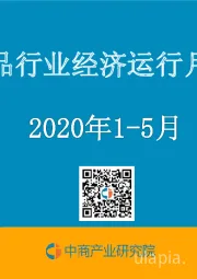 中国食品行业经济运行月度报告