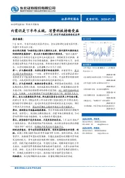 7月30日中央政治局会议点评：内需仍是下半年主线，消费科技持续受益