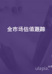 市场估值水平概览：全市场估值跟踪