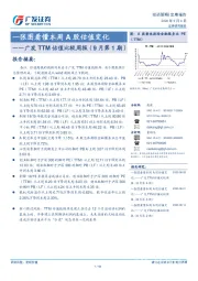 广发TTM估值比较周报（9月第1期）：一张图看懂本周A股估值变化