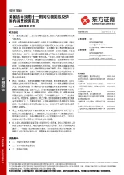 策略周报：美国选举预期十一期间引领美股反弹，国内消费数据强劲