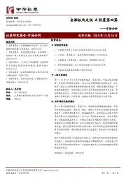 市场分析：金融板块走低 A股震荡回落