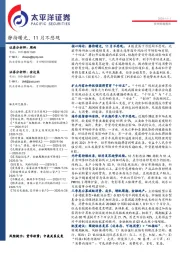 投资策略报告：静待曙光，11月不悲观