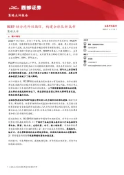 策略点评：RCEP助力内外双循环，构建全球化新篇章