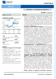 策略周报：12月顺周期板块有望继续助推指数震荡上行