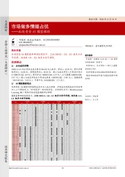 北向资金AI模型跟踪：市场做多情绪占优