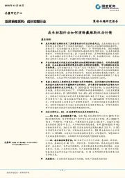 策略专题研究报告：成长初期行业如何演绎戴维斯双击行情