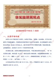华龙投顾周观点2021年第1期,总第165期(电子版)