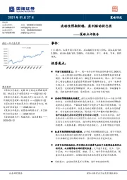 策略点评报告：流动性预期转稳，盈利驱动将凸显
