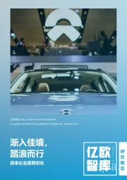 蔚来企业案例研究：渐入佳境，踏浪而行