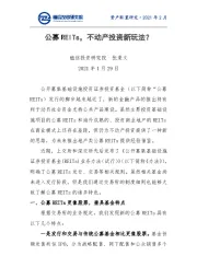 公募REITs,不动产投资新玩法?