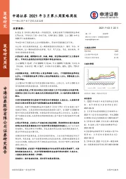 2021年3月第三周策略周报：核心资产向下寻底还在延续