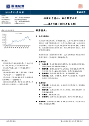 海外月报（2021年第1期）：估值处于高位，海外股市分化