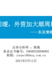 东吴策略·市场温度计：公募发行回暖，外资加大顺周期配置力度