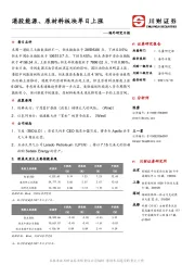 海外研究日报：港股能源、原材料板块单日上涨