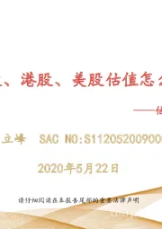 估值周报：最新A股、港股、美股估值怎么看？
