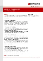 A股市场策略周报：三论科创板：牛市续航的发动机