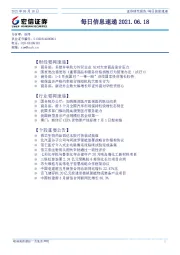 每日信息速递