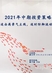 2021年中期投资策略：乘胜追击高景气主线，适时防御流动性生变