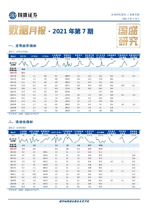 数据月报·2021年第7期
