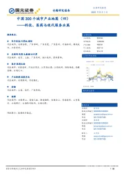 中国300个城市产业地图（四）：科技、医药与现代服务业篇