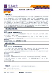 短期调整，无碍中期上涨
