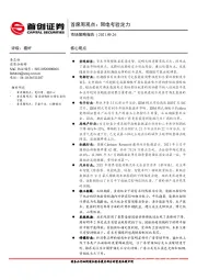 首席周观点:限电考验定力