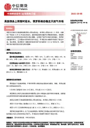 宏观策略日报：美国债务上限暂时延长，俄罗斯表态稳定天然气市场