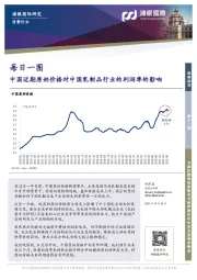 消费行业每日一图：中国近期原奶价格对中国乳制品行业的利润率的影响