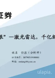 智能汽车之“眼”：激光雷达，千亿级蓝海市场开启
