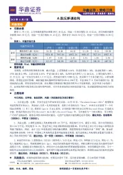 策略日报：A股反弹调结构