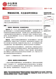 权益策略周报（期权）：情绪指标回暖，关注波动率交易机会